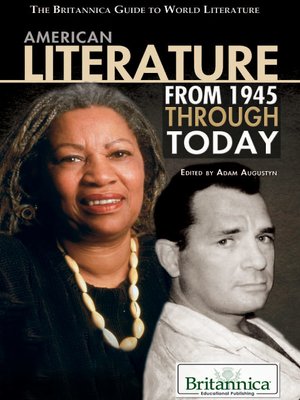 cover image of American Literature from 1945 Through Today